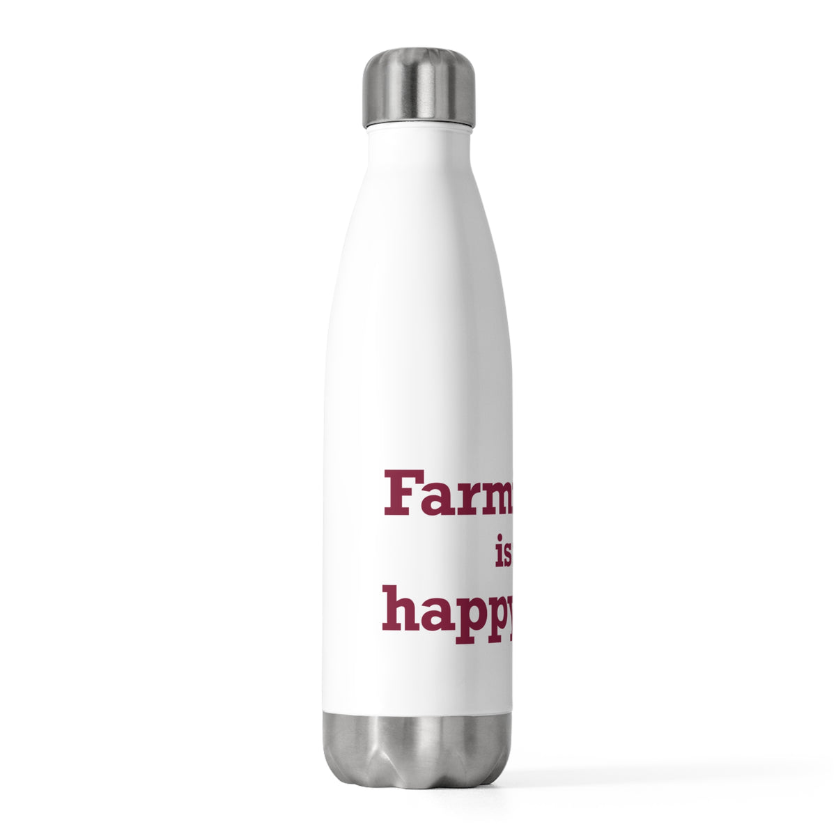 Farmington is My Happy Place 20 oz Insulated Bottle