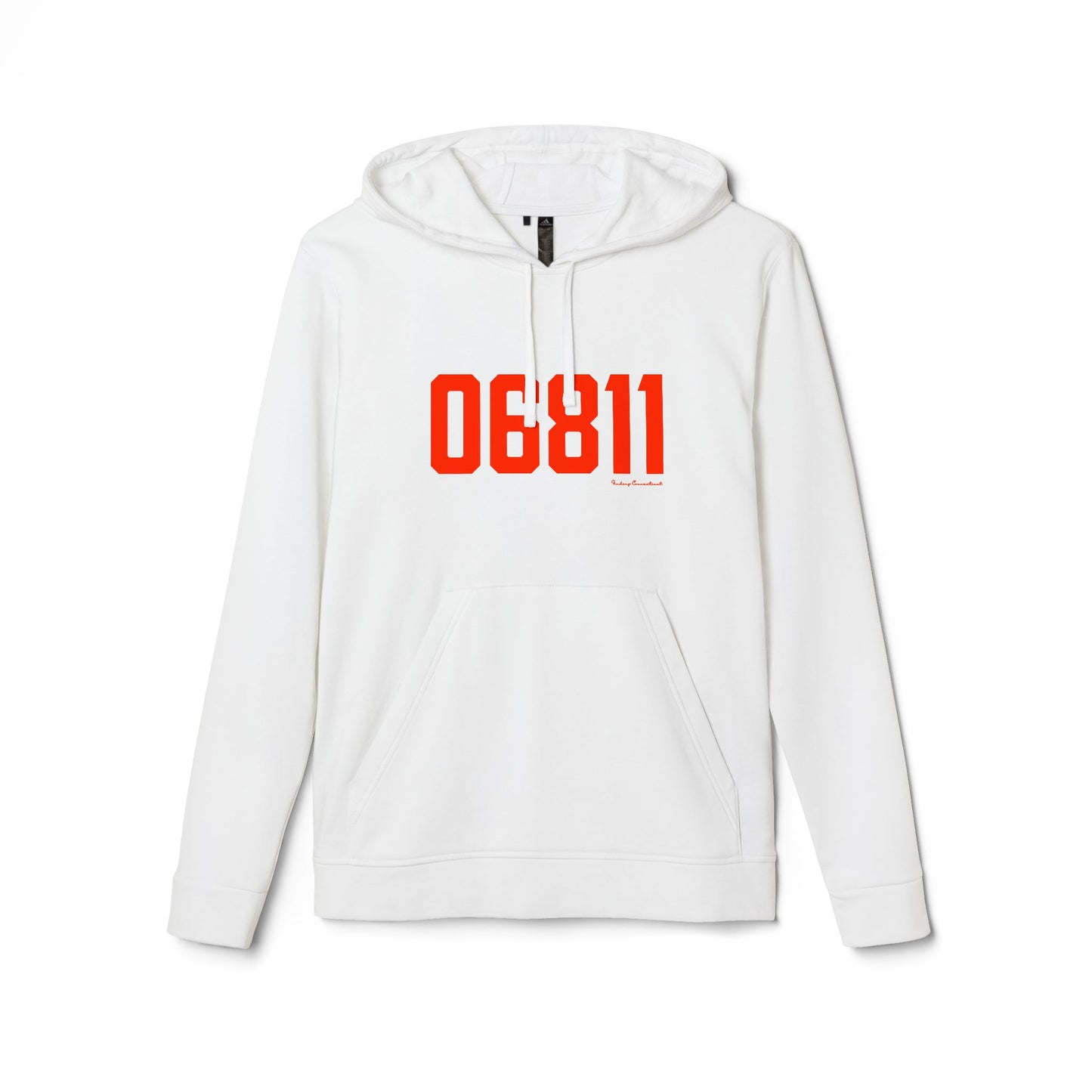 06811 Danbury Connecticut Zip Code adidas Unisex Fleece Hoodie Sweatshirt