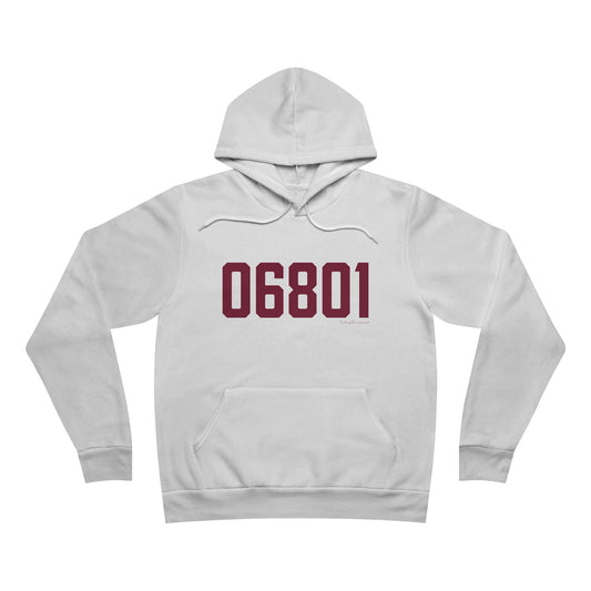 06801 Bethel Connecticut Zip Code Unisex Sponge Fleece Pullover Hoodie