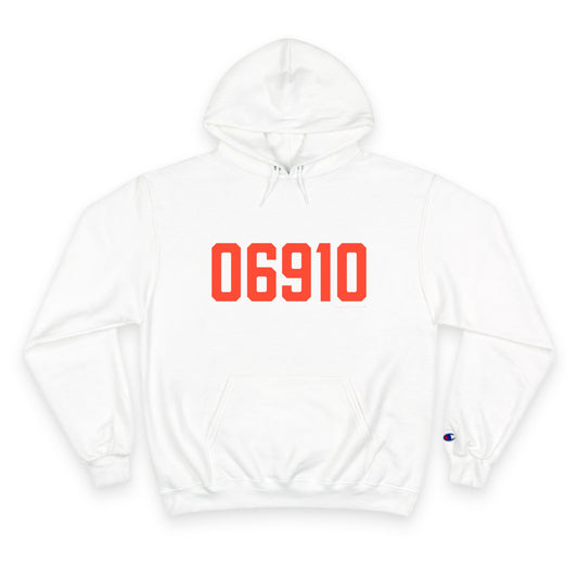 06910 Stamford Connecticut Zip Code Champion Hoodie Sweatshirt