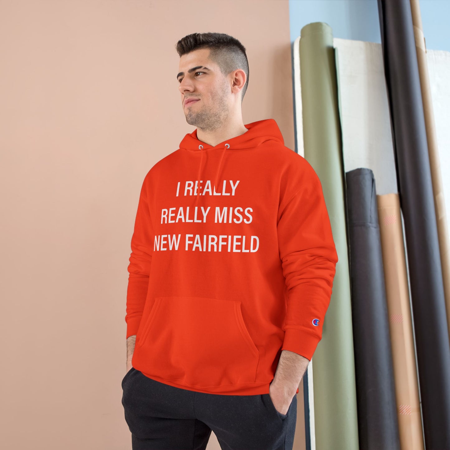 I Really Really Miss New Fairfield Champion Hoodie