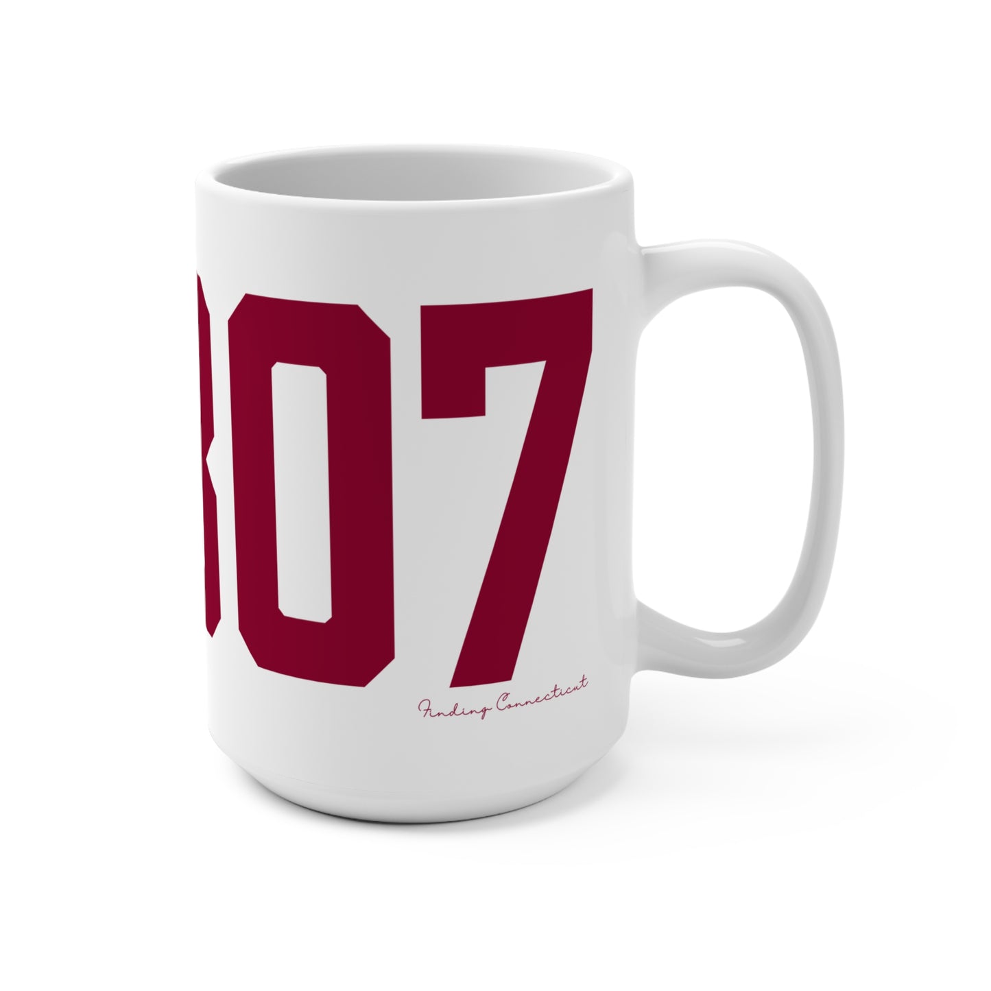 06807 - Greenwich Connecticut Zip Code Mug 15oz