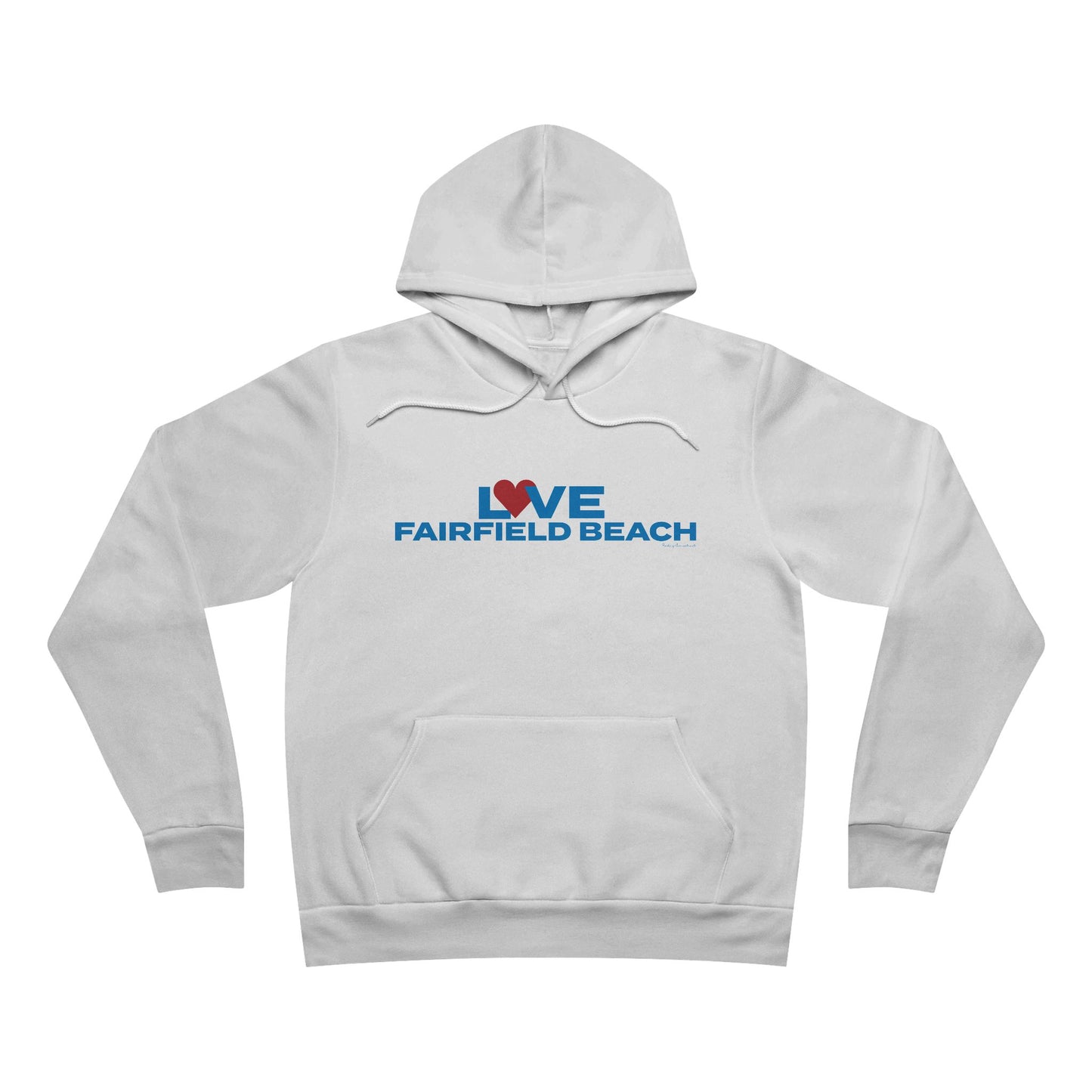Love Fairfield Beach Unisex Sponge Fleece Pullover Hoodie