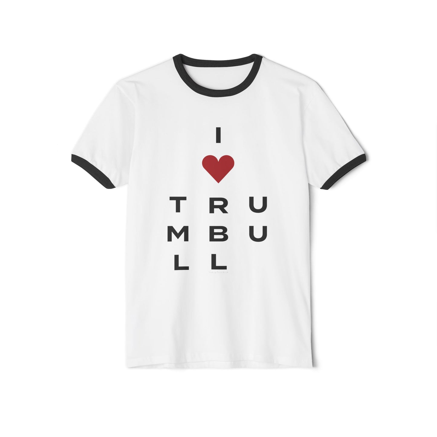 Trumbull Vision Unisex Cotton Ringer T-Shirt