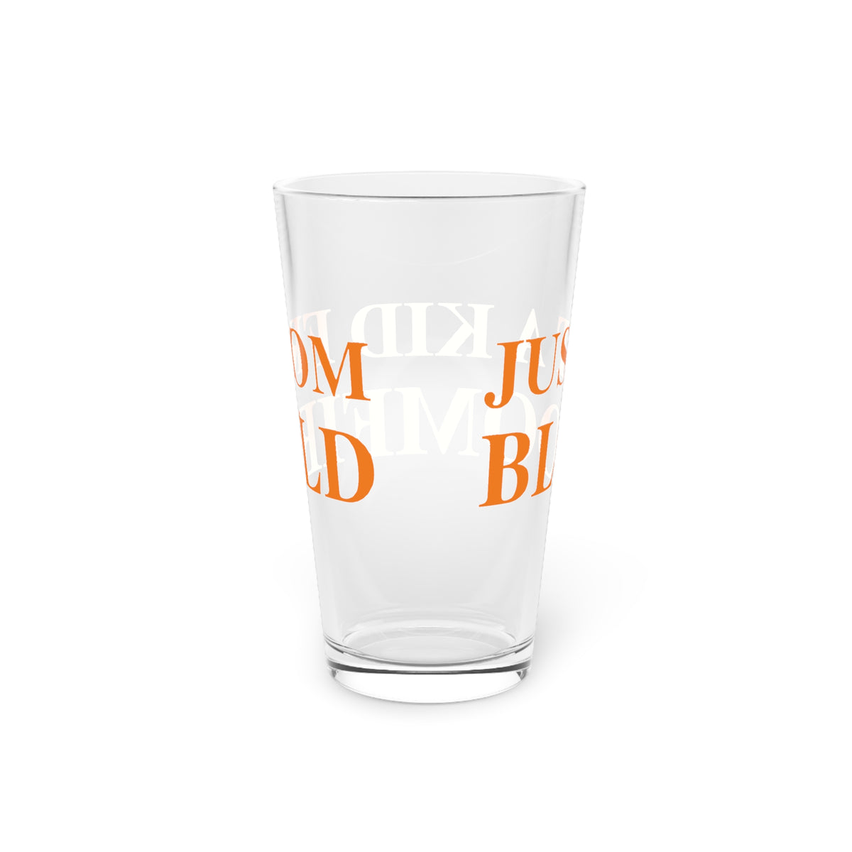 Just a kid from Bloomfield Pint Glass, 16oz