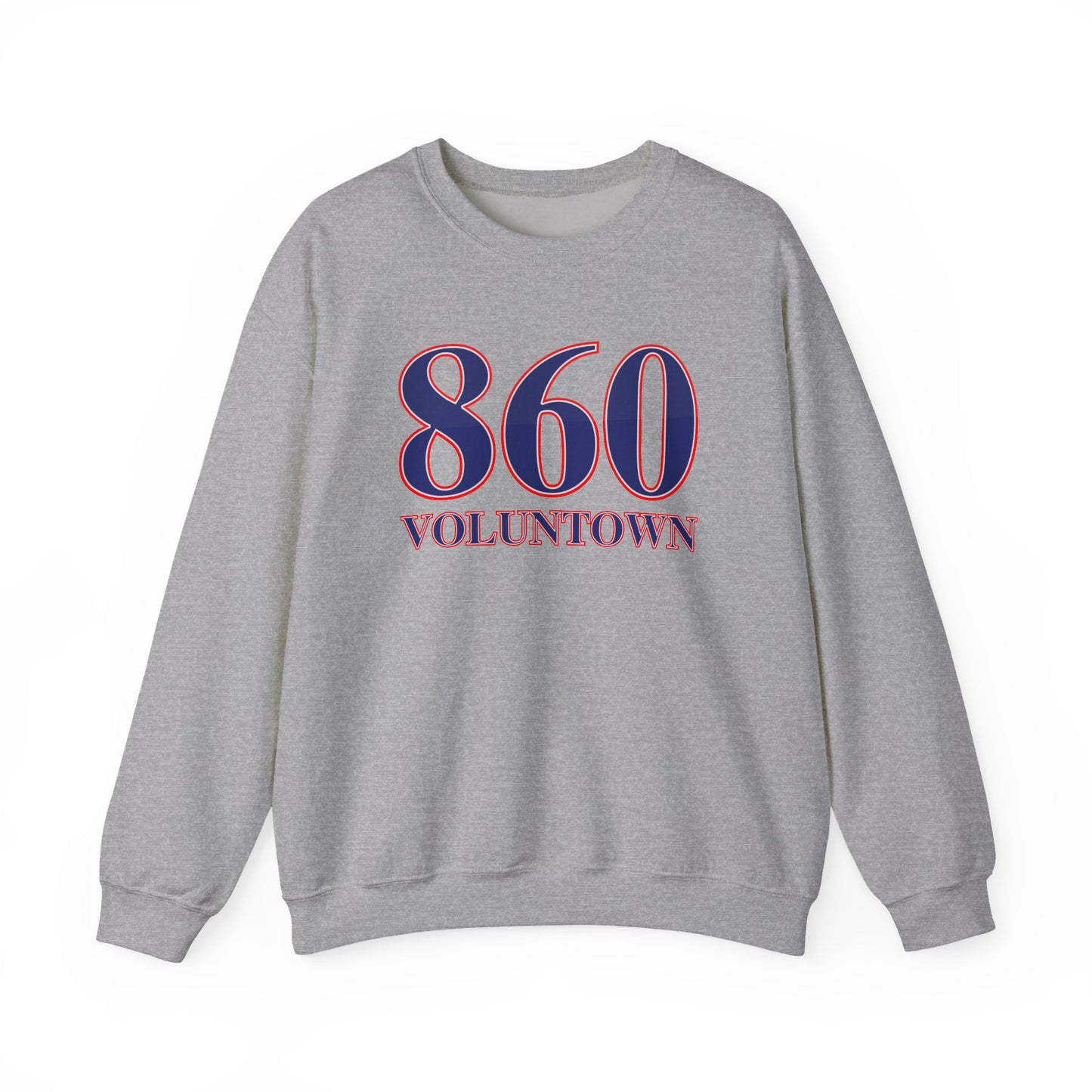 860 Voluntown Red White & Blue Unisex Heavy Blend™ Crewneck Sweatshirt