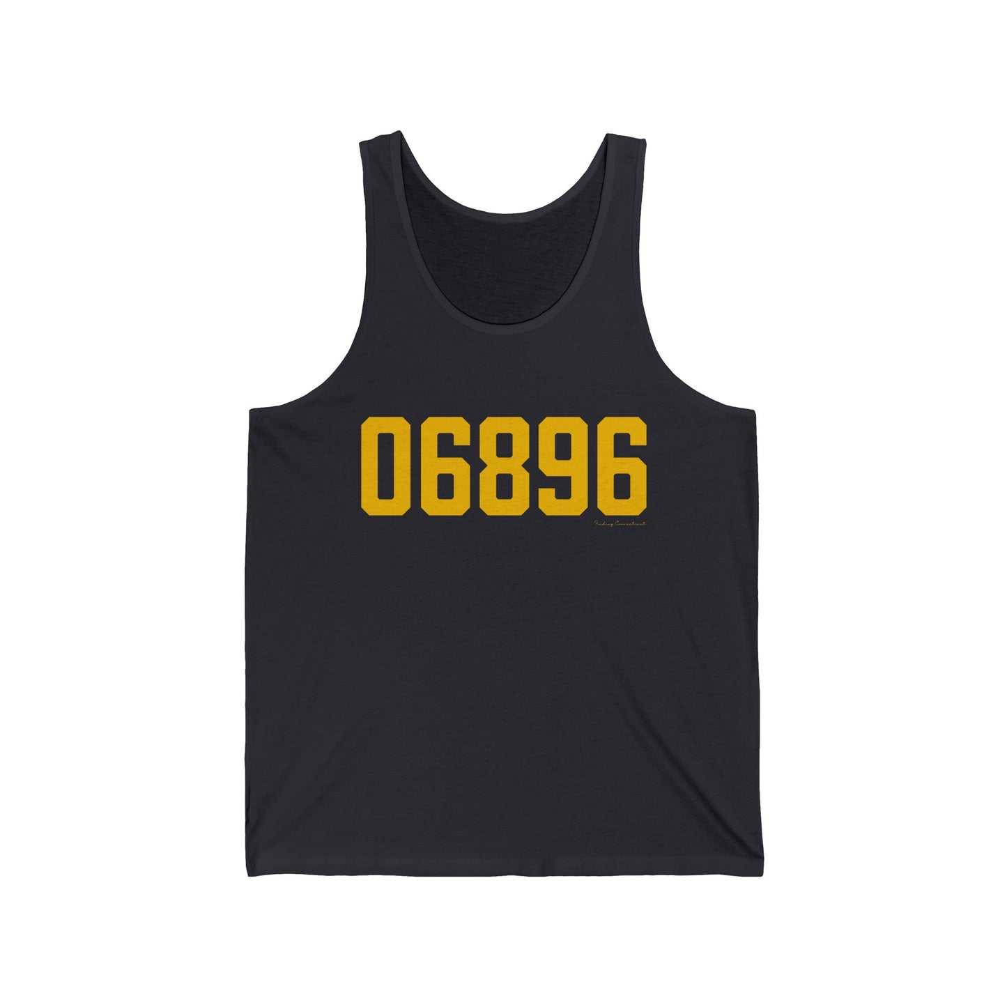 06896 Redding Connecticut Zip Code Unisex Jersey Tank Top