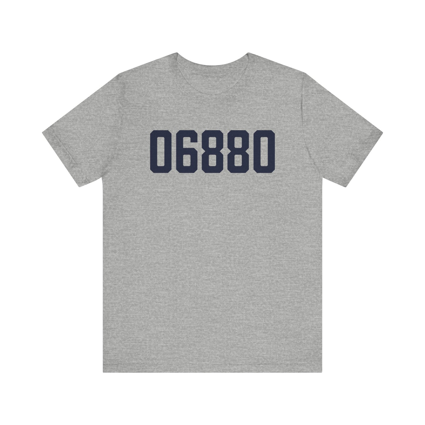 06880 Westport Connecticut Zip Code Unisex Jersey Short Sleeve T-Shirt