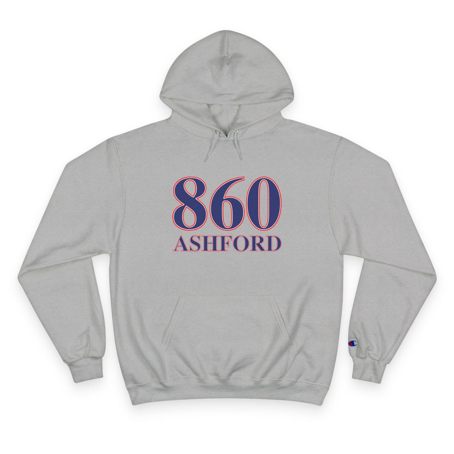 860 Ashford Red White & Blue Champion Hoodie