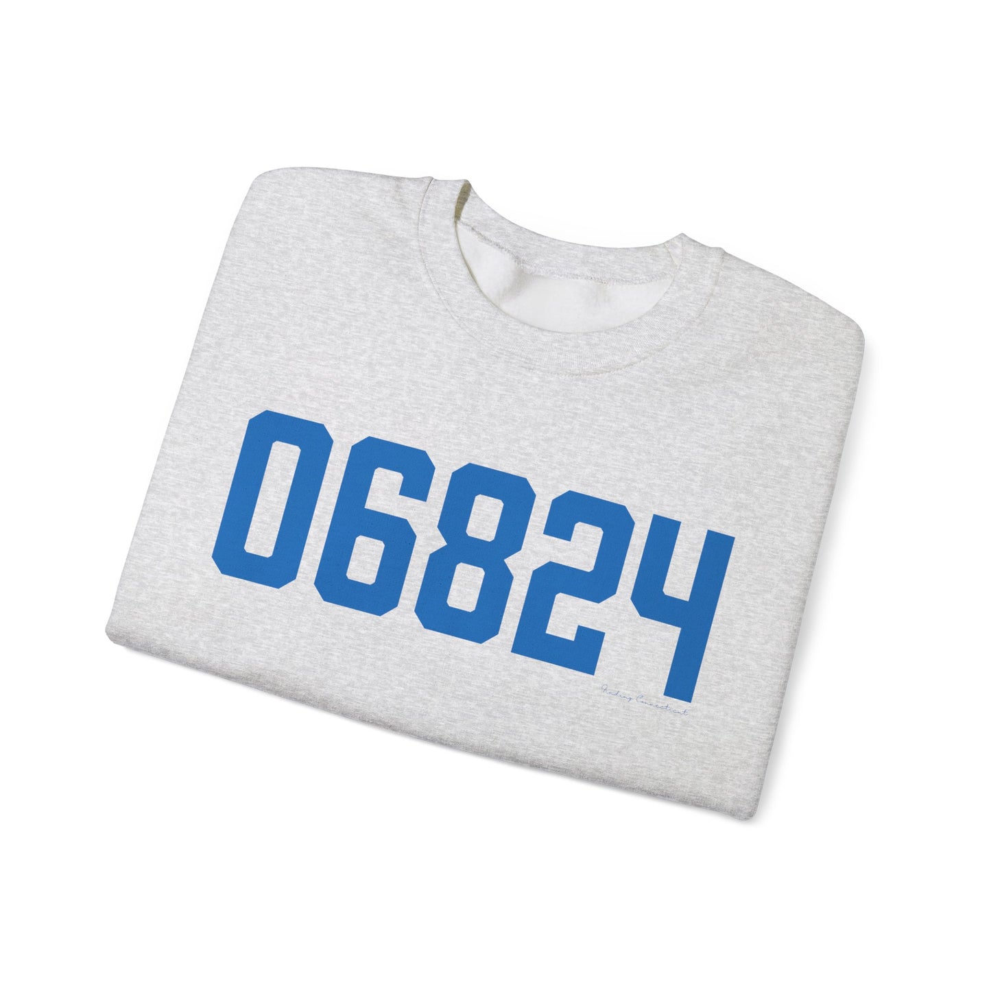 06824 Fairfield Connecticut Zip Code Unisex Heavy Blend™ Crewneck Sweatshirt