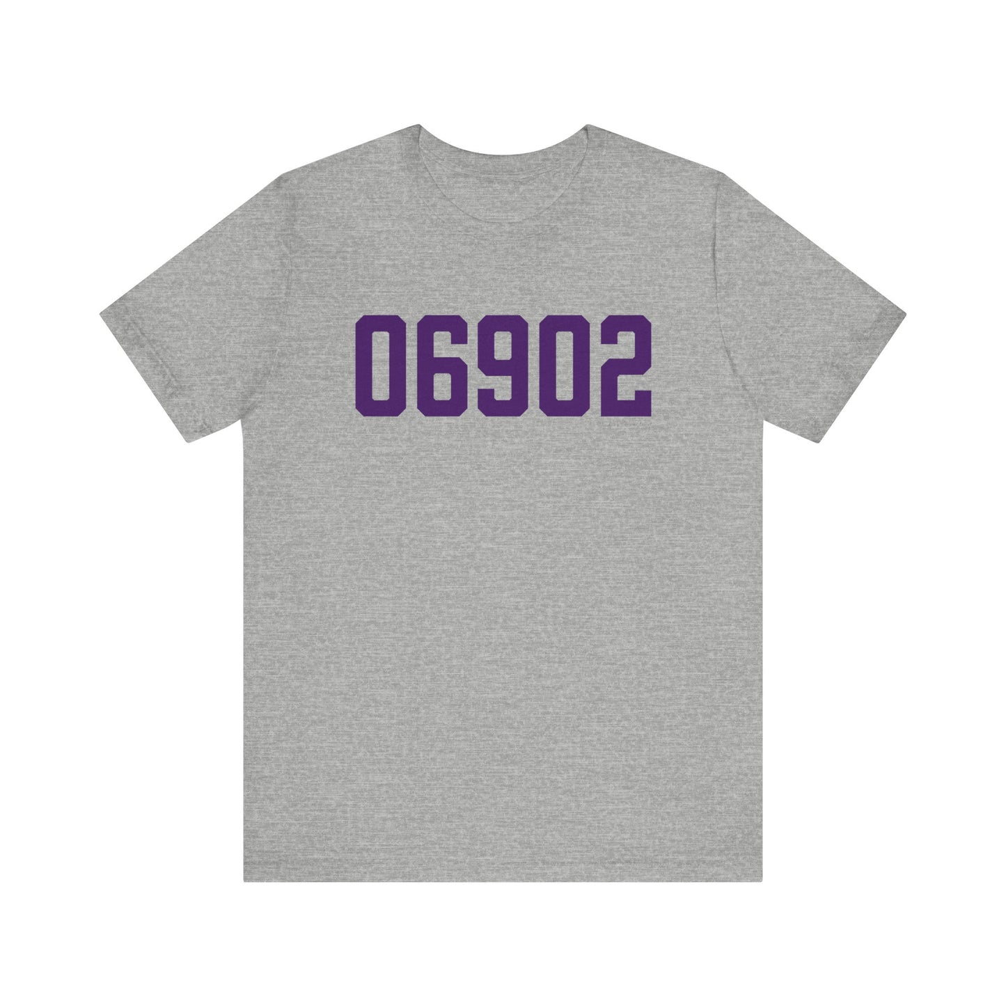 06902 Stamford Connecticut Zip Code Unisex Jersey Short Sleeve T-Shirt