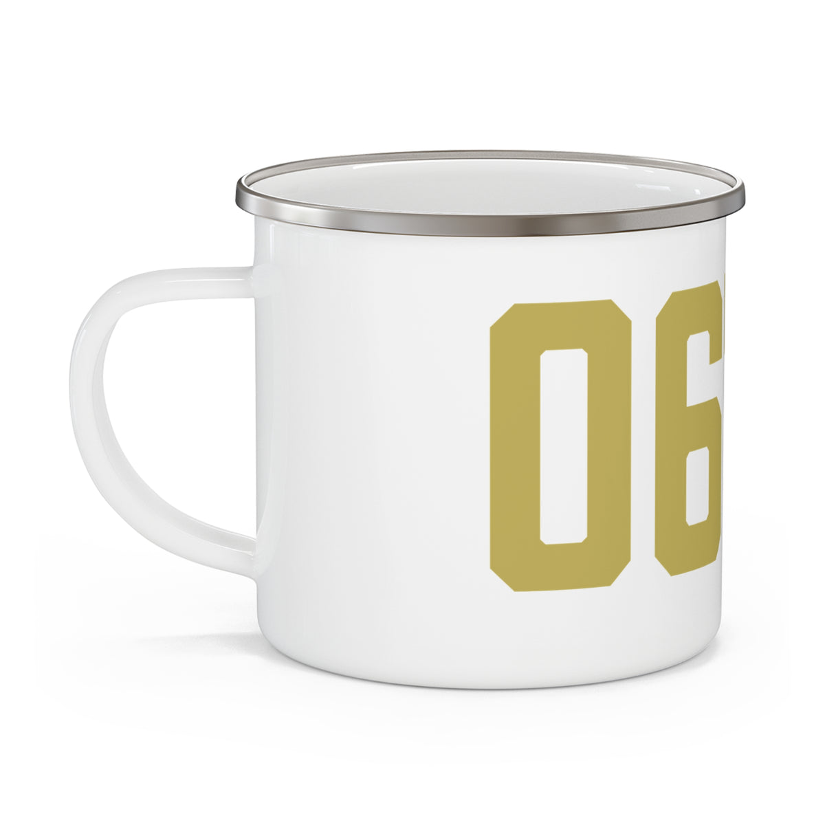 06712 Prospect Connecticut Zip Code Enamel Camping Mug