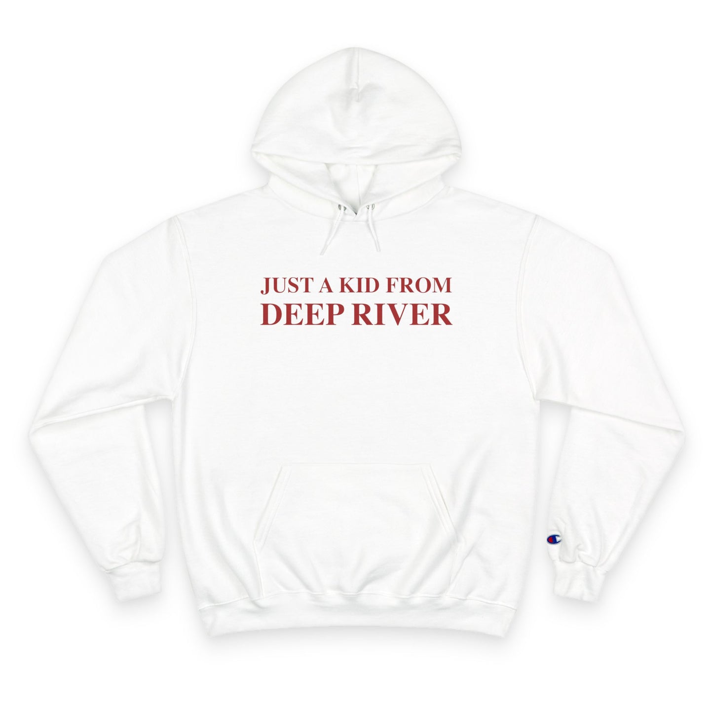 Just a kid from Deep River Champion Hoodie