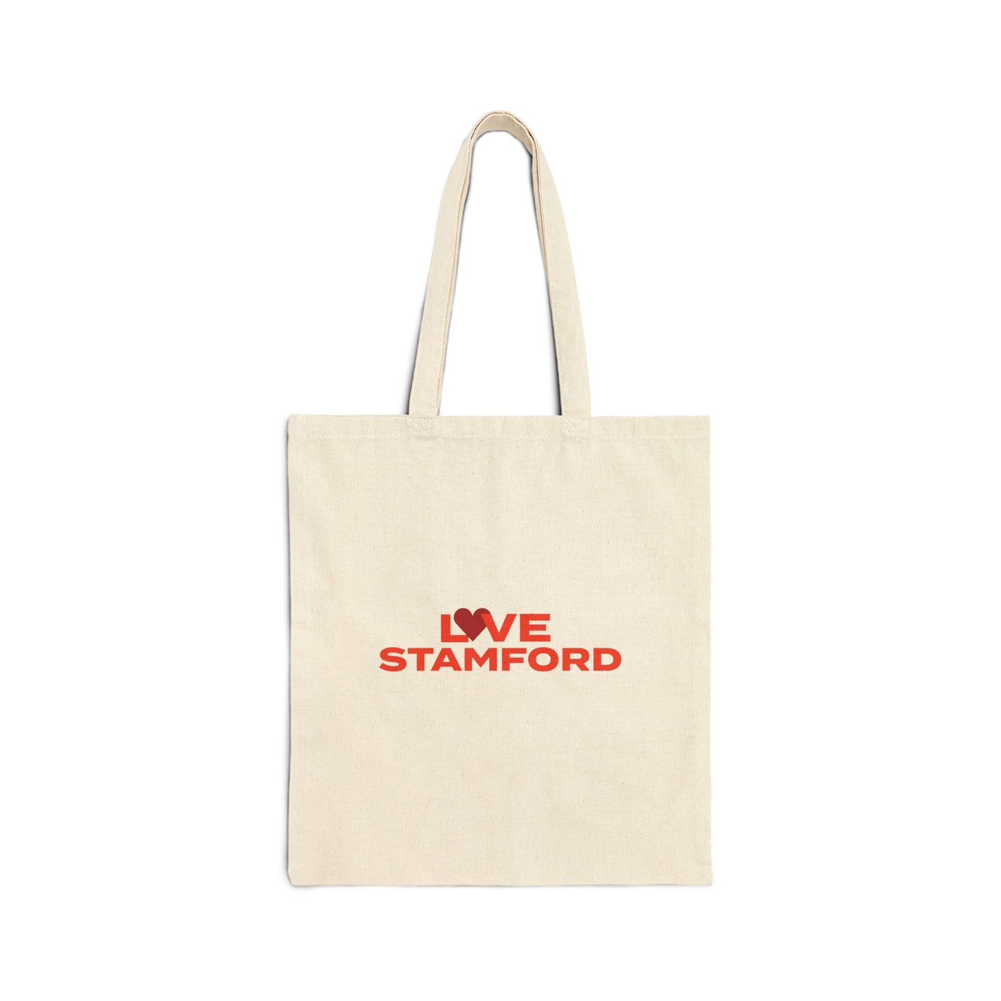 Love Stamford Cotton Canvas Tote Bag