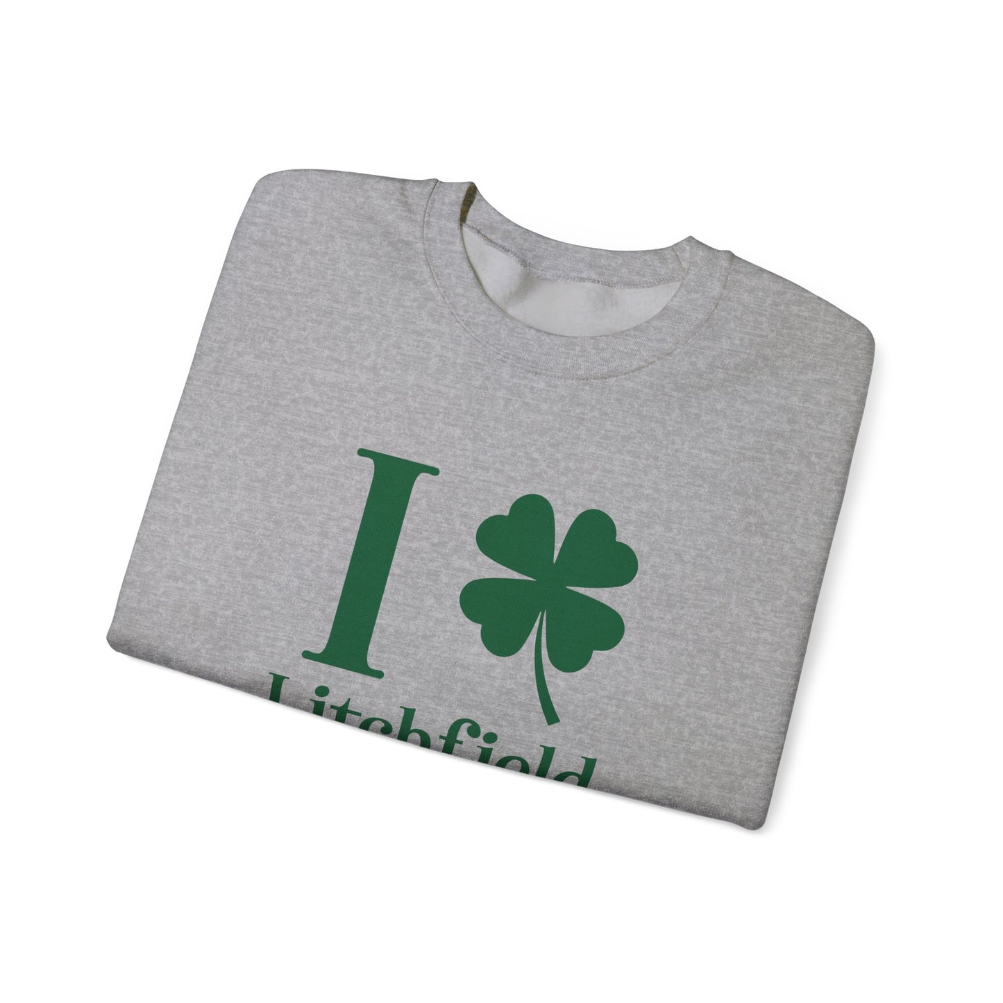 I Clover Litchfield Unisex Heavy Blend™ Crewneck Sweatshirt