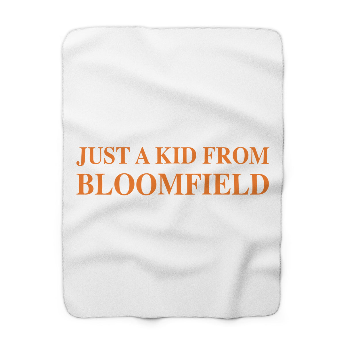 Just a kid from Bloomfield Fleece Blanket