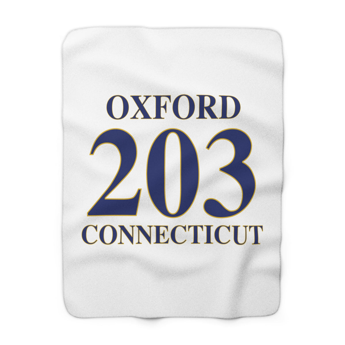Oxford 203 Connecticut Sherpa Fleece Blanket