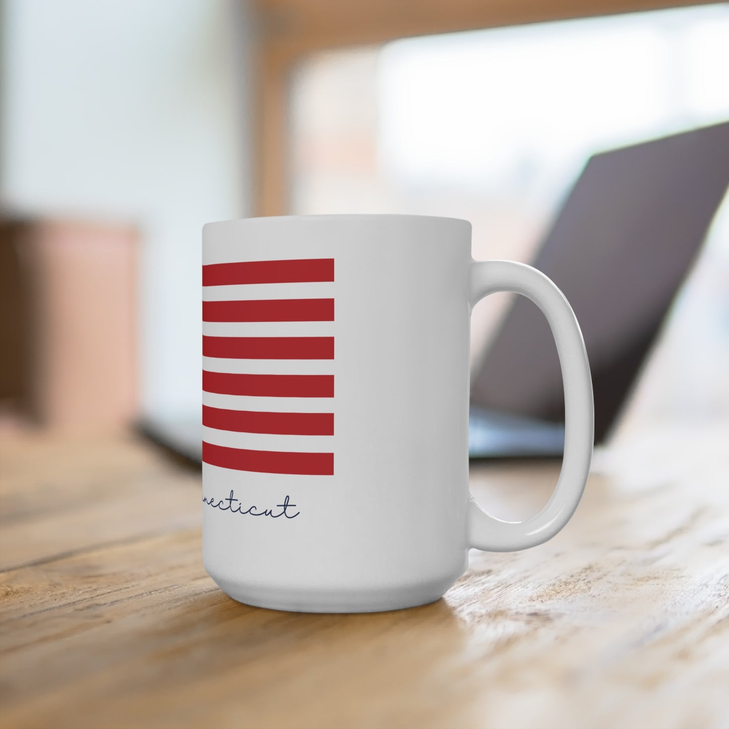 Southbury Connecticut Flag Mug 15oz
