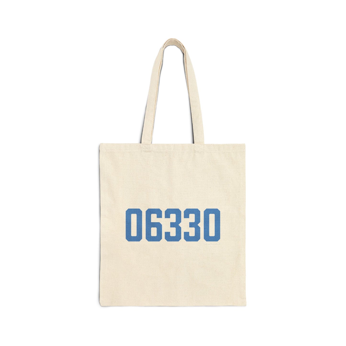 06330 Sprague Connecticut Zip Code Cotton Canvas Tote Bag