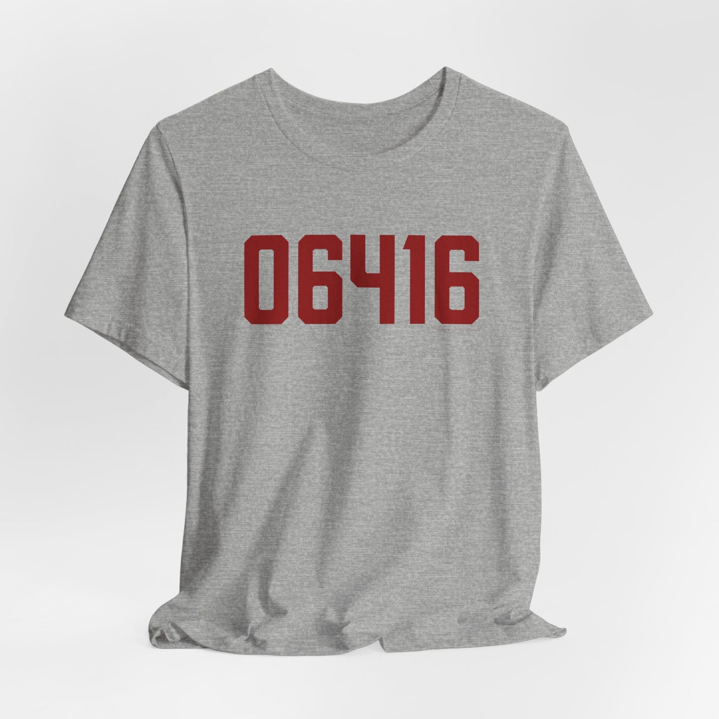 06416 Cromwell Connecticut Zip Code Unisex Jersey Short Sleeve T-Shirt