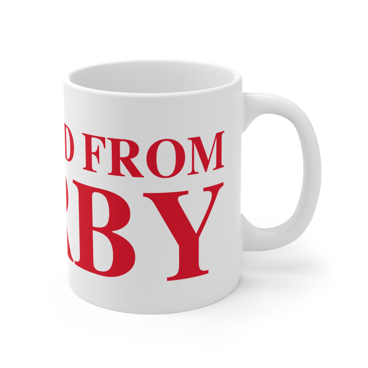 Just a kid from Derby Mug 11oz
