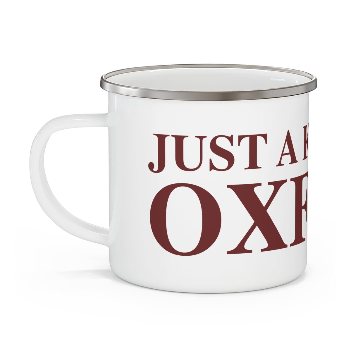 Just a kid from Oxford Enamel Camping Mug