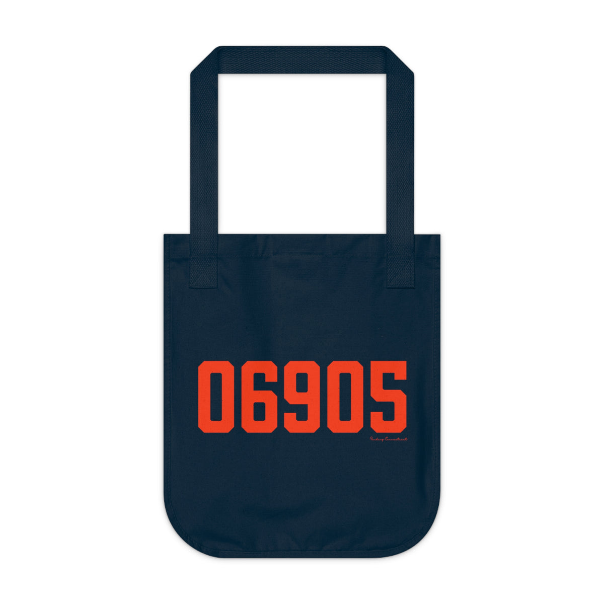06905 Stamford Connecticut Zip Code Organic Canvas Tote Bag