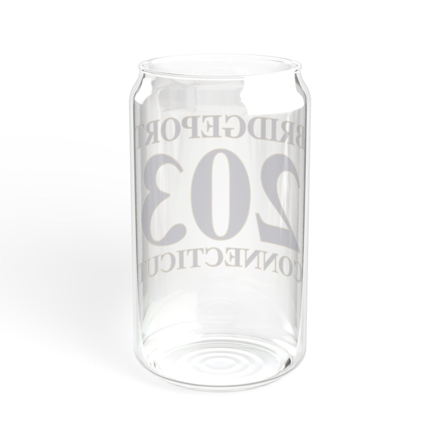 Bridgeport 203 Connecticut Sipper Glass, 16oz