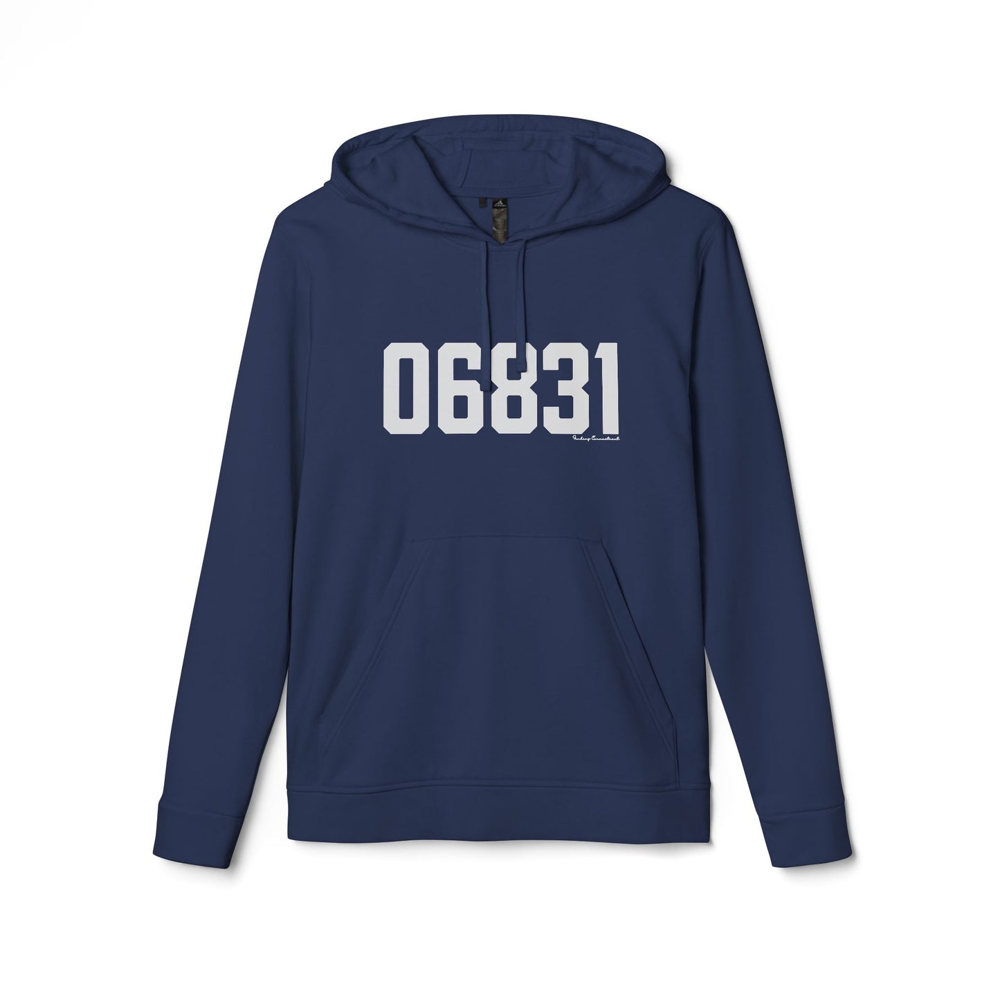 06831 - Greenwich CT Zip Code adidas Unisex Fleece Hoodie