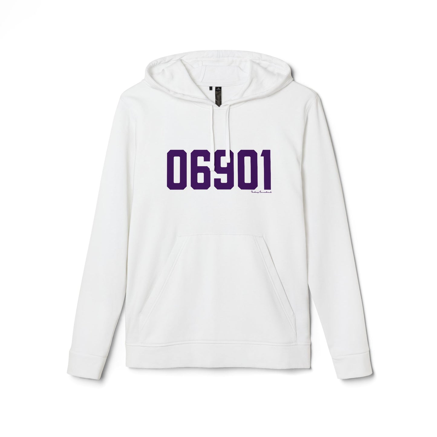 06901 Stamford Connecticut Zip Codeadidas Unisex Fleece Hoodie Sweatshirt