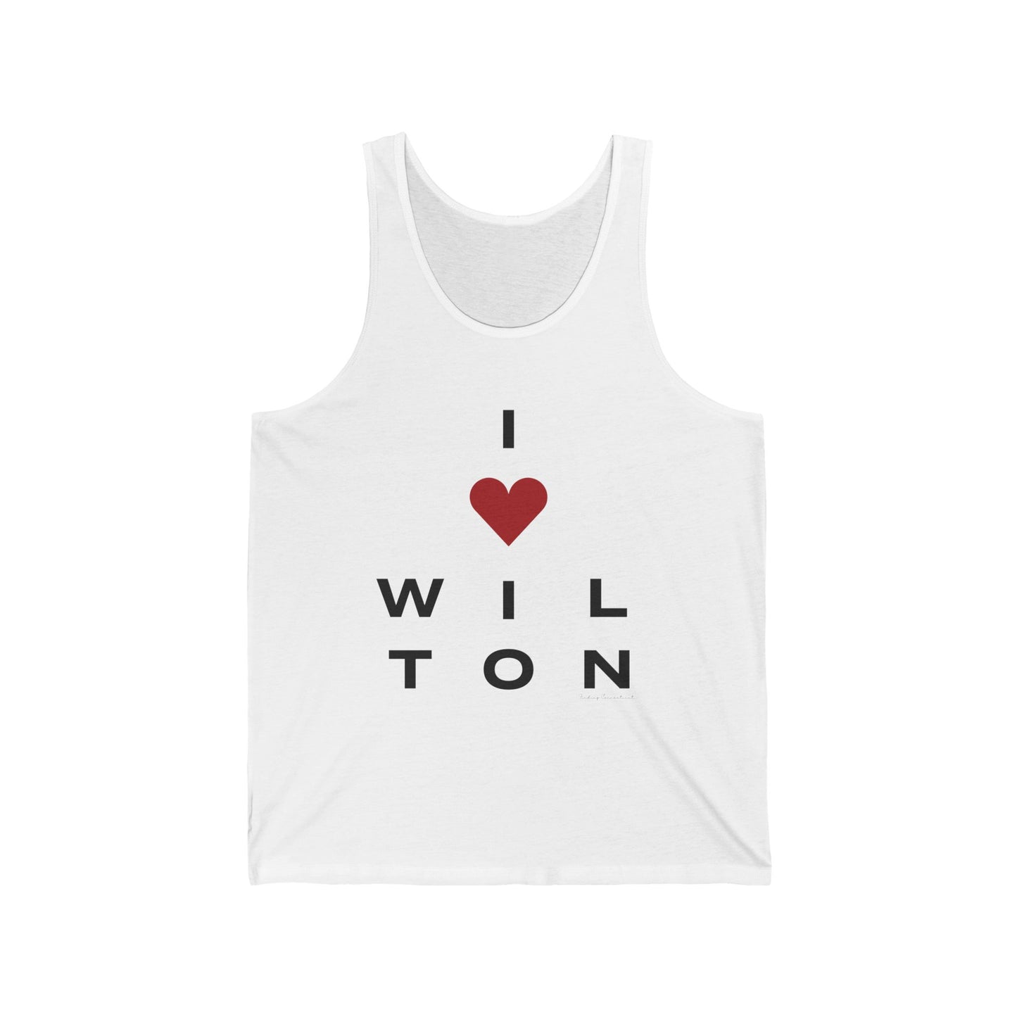 Wilton Vision Unisex Jersey Tank Top