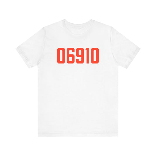 06910 Stamford Connecticut Zip Code Unisex Jersey Short Sleeve T-Shirt