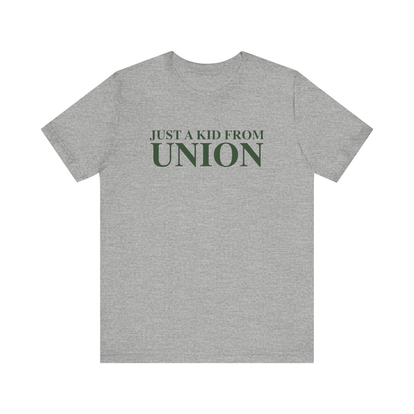 Just a kid from Union Unisex Jersey Short Sleeve T-Shirt