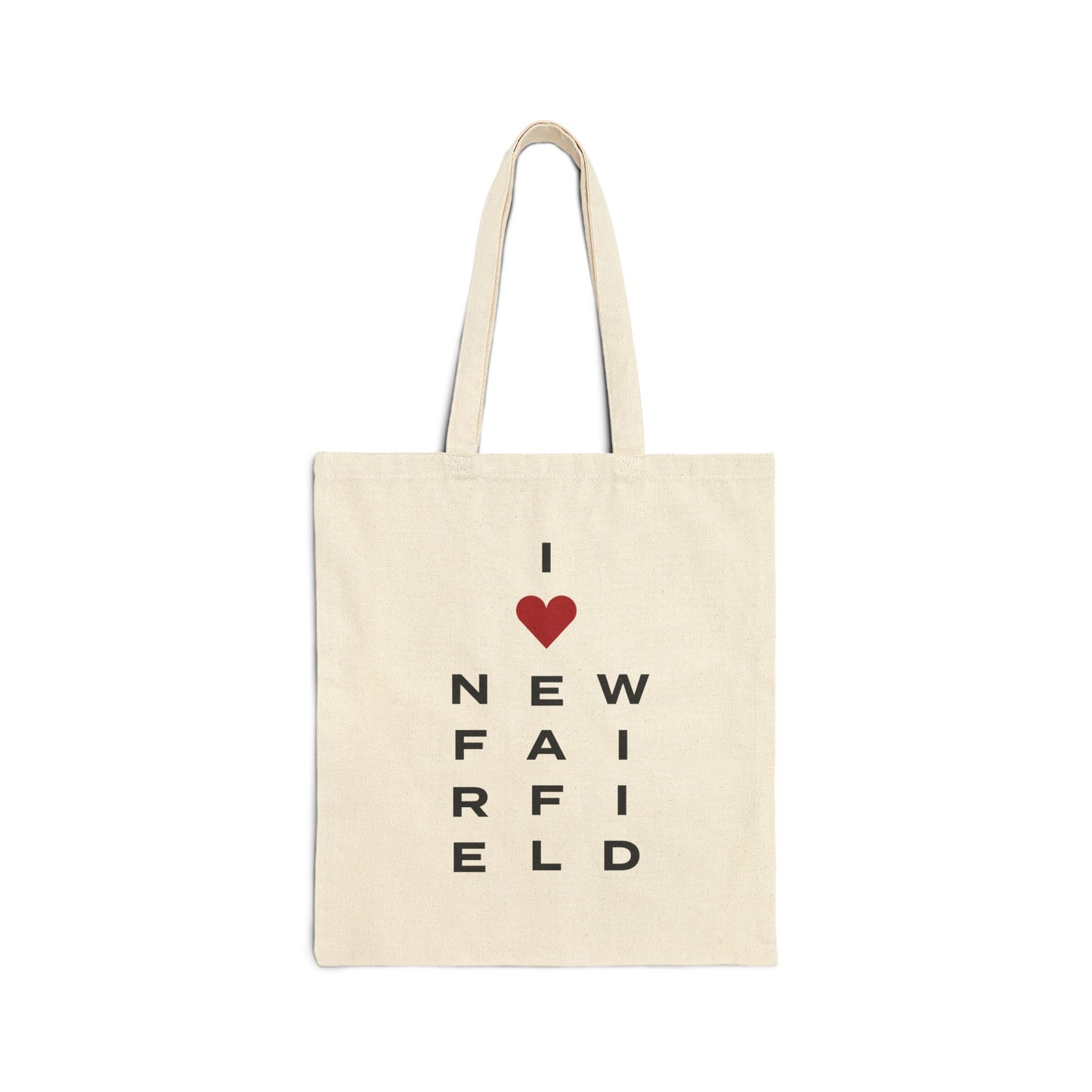 New Fairfield Vision Cotton Canvas Tote Bag