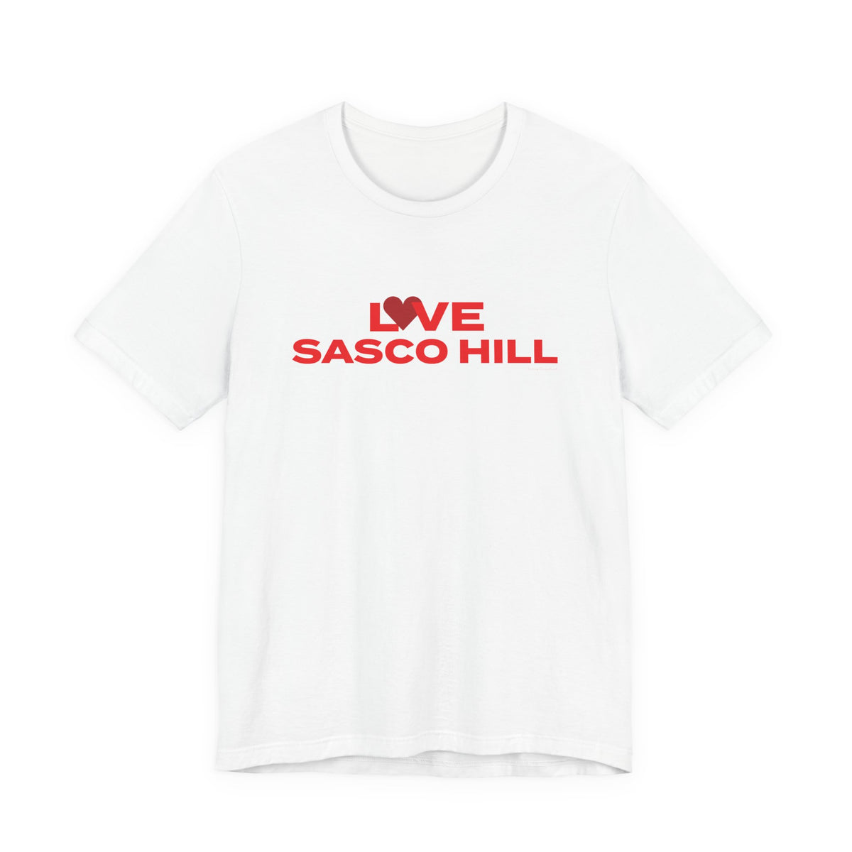 Love Sasco Hill Unisex Jersey Short Sleeve T-Shirt