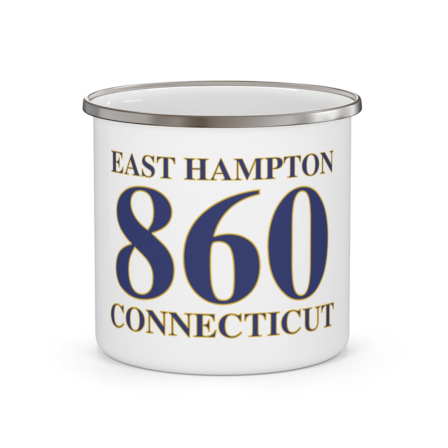 East Hampton 860 Connecticut Enamel Camping Mug