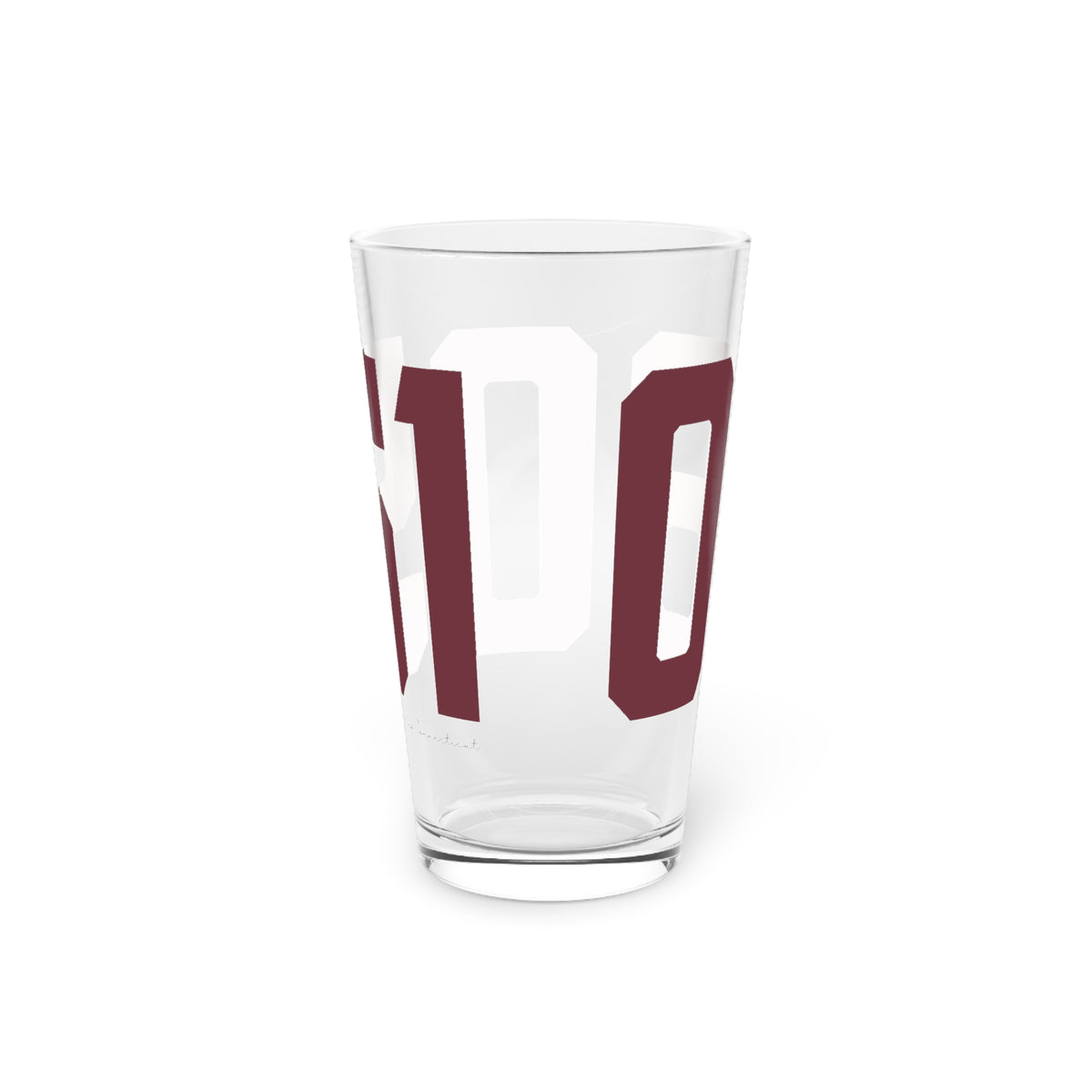 06051 New Britain Connecticut Zip Code Pint Glass, 16oz