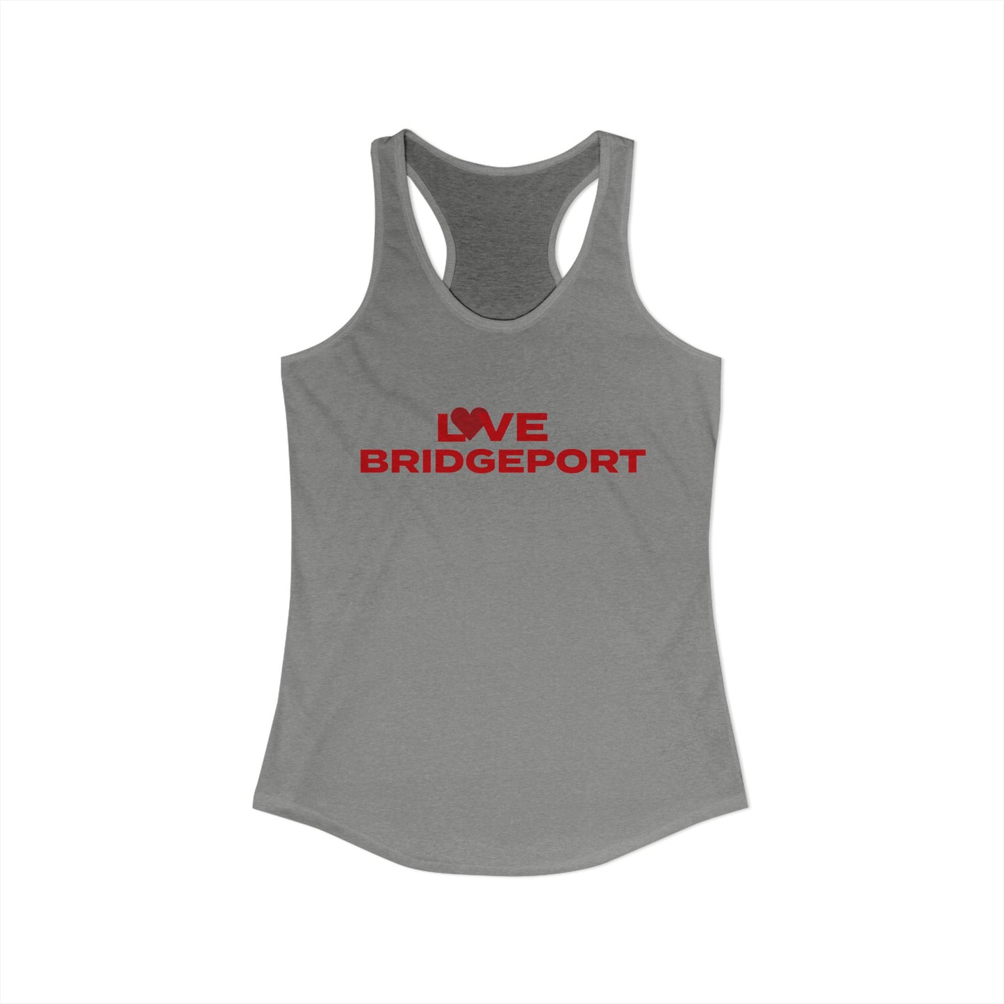Love Bridgeport Women's Ideal Racerback Tank Top
