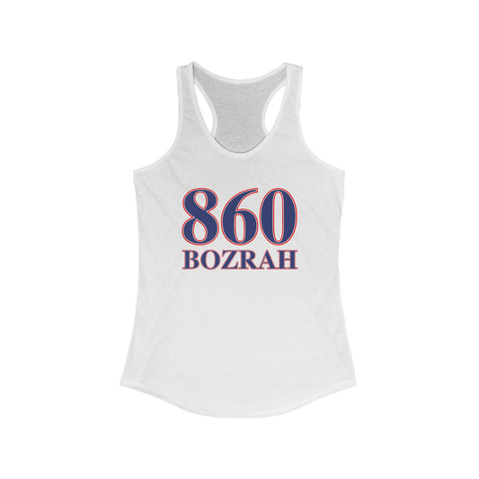 860 Bozrah Red White & Blue Women's Ideal Racerback Tank Top