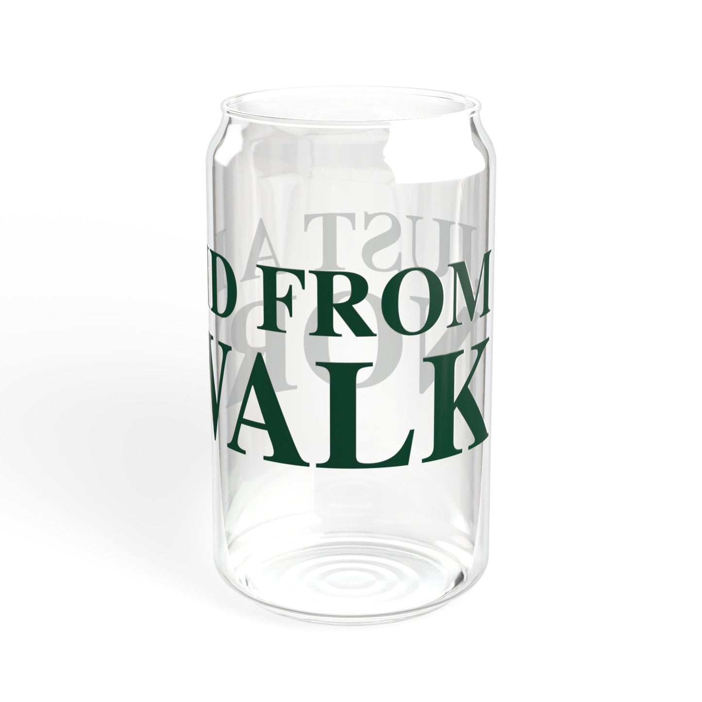 Just a kid from Norwalk Sipper Glass, 16oz