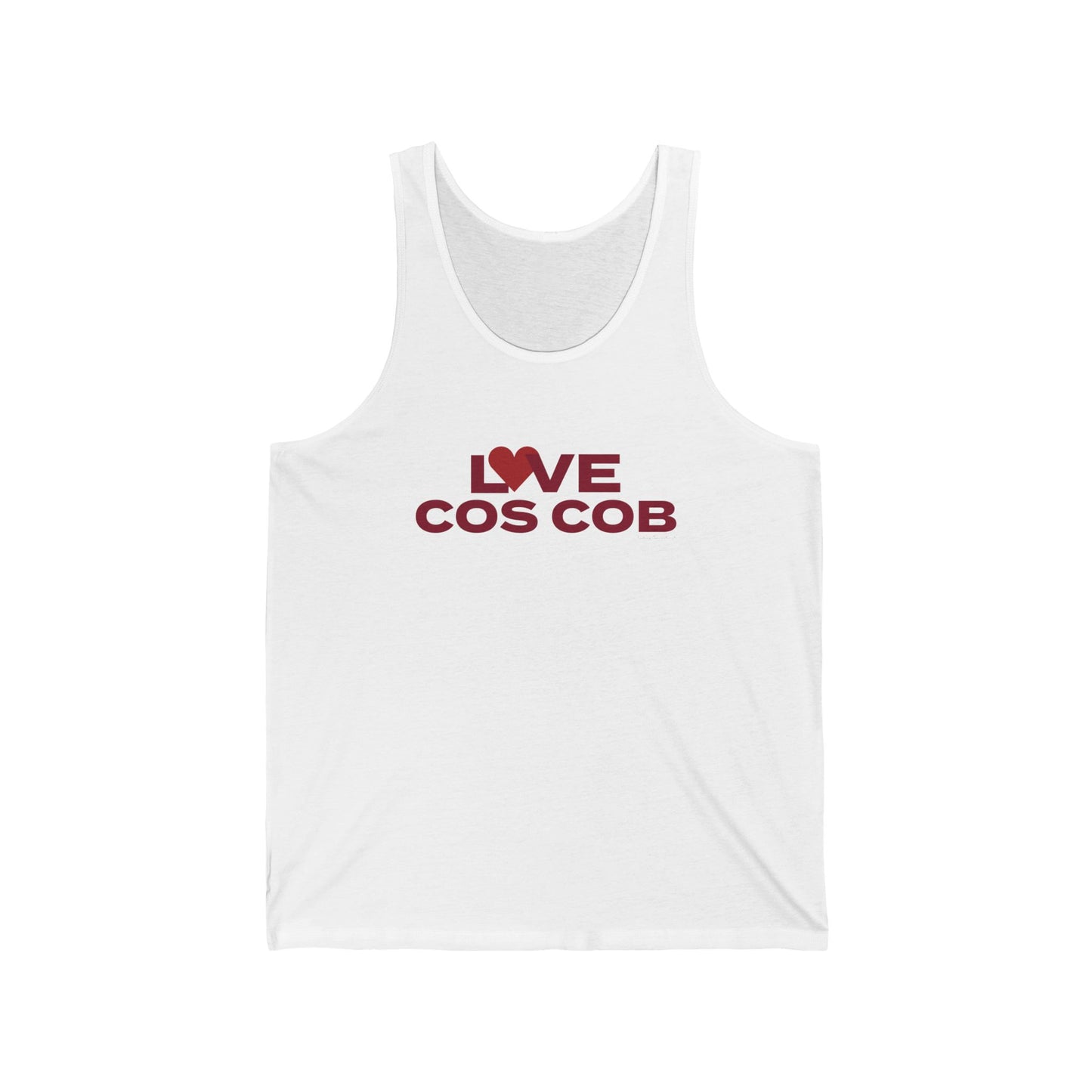 Love Cos Cob Unisex Jersey Tank Top