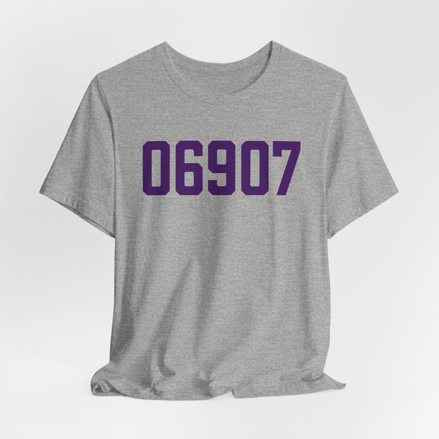 06907 Stamford Connecticut Zip Code Unisex Jersey Short Sleeve T-Shirt