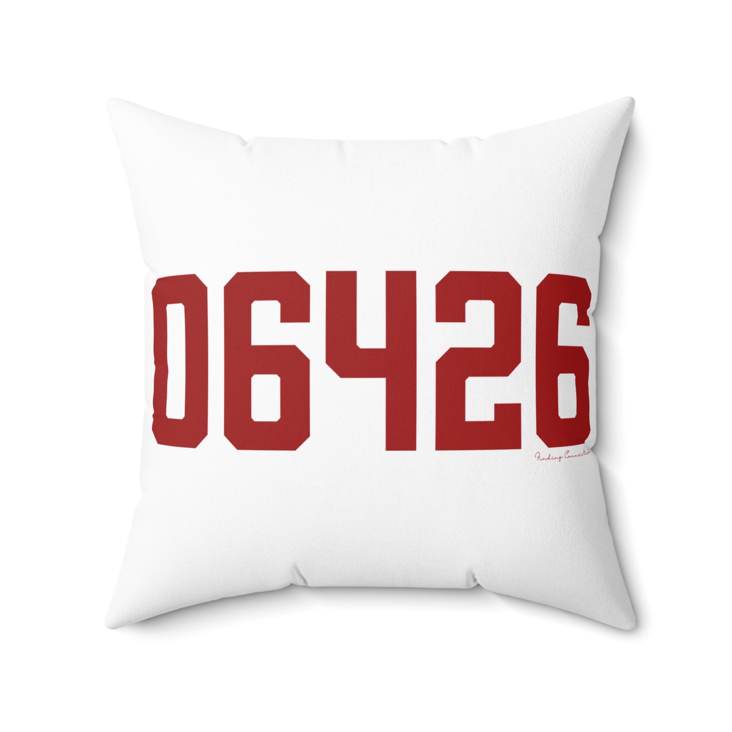 06426 Essex Connecticut Zip Code Spun Polyester Square Pillow