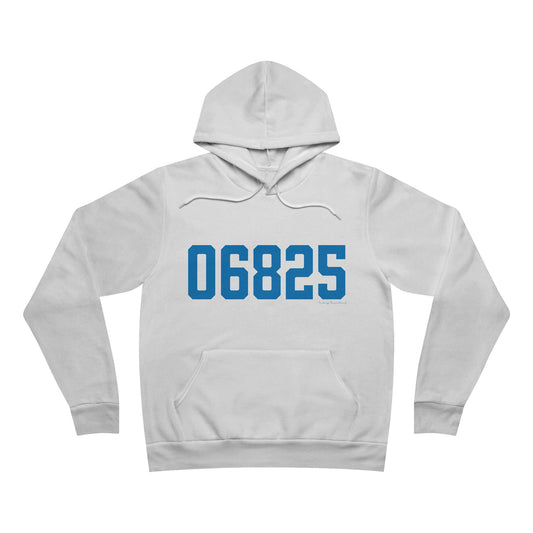 06825 Fairfield Connecticut Zip Code Unisex Sponge Fleece Pullover Hoodie Sweatshirt