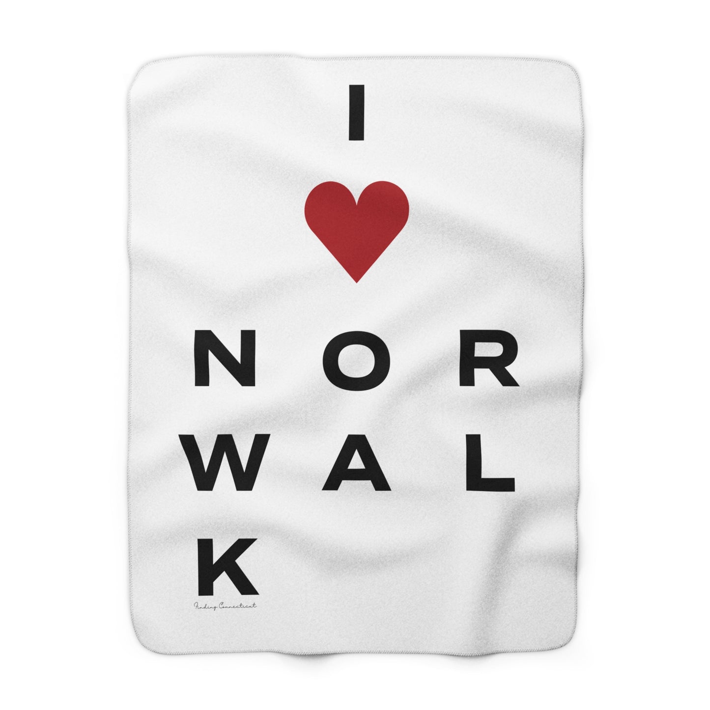 Norwalk Vision Sherpa Fleece Blanket