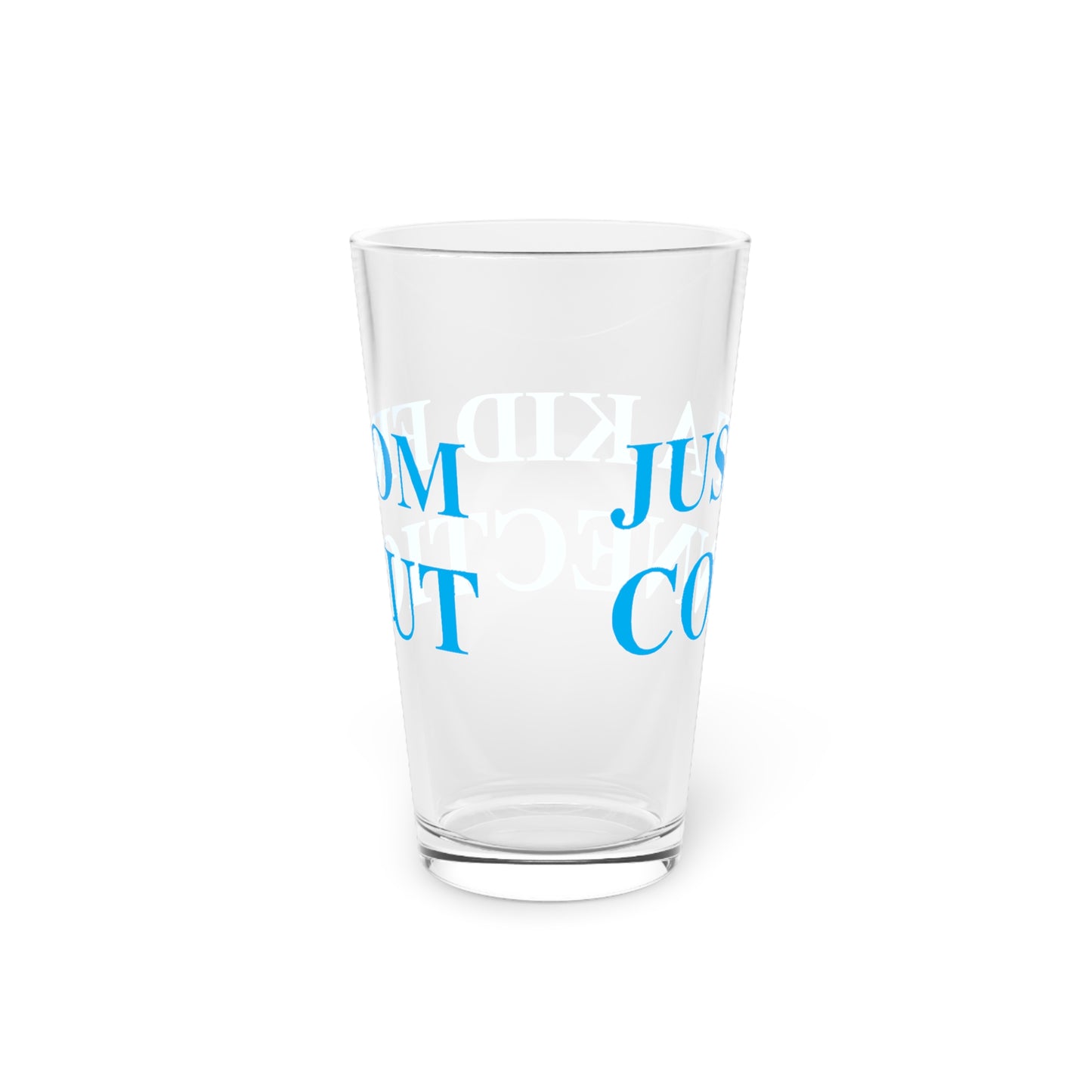 Just a kid from Connecticut Pint Glass, 16oz