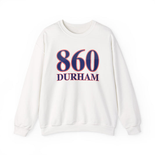 860 Durham Red White & Blue Unisex Heavy Blend™ Crewneck Sweatshirt
