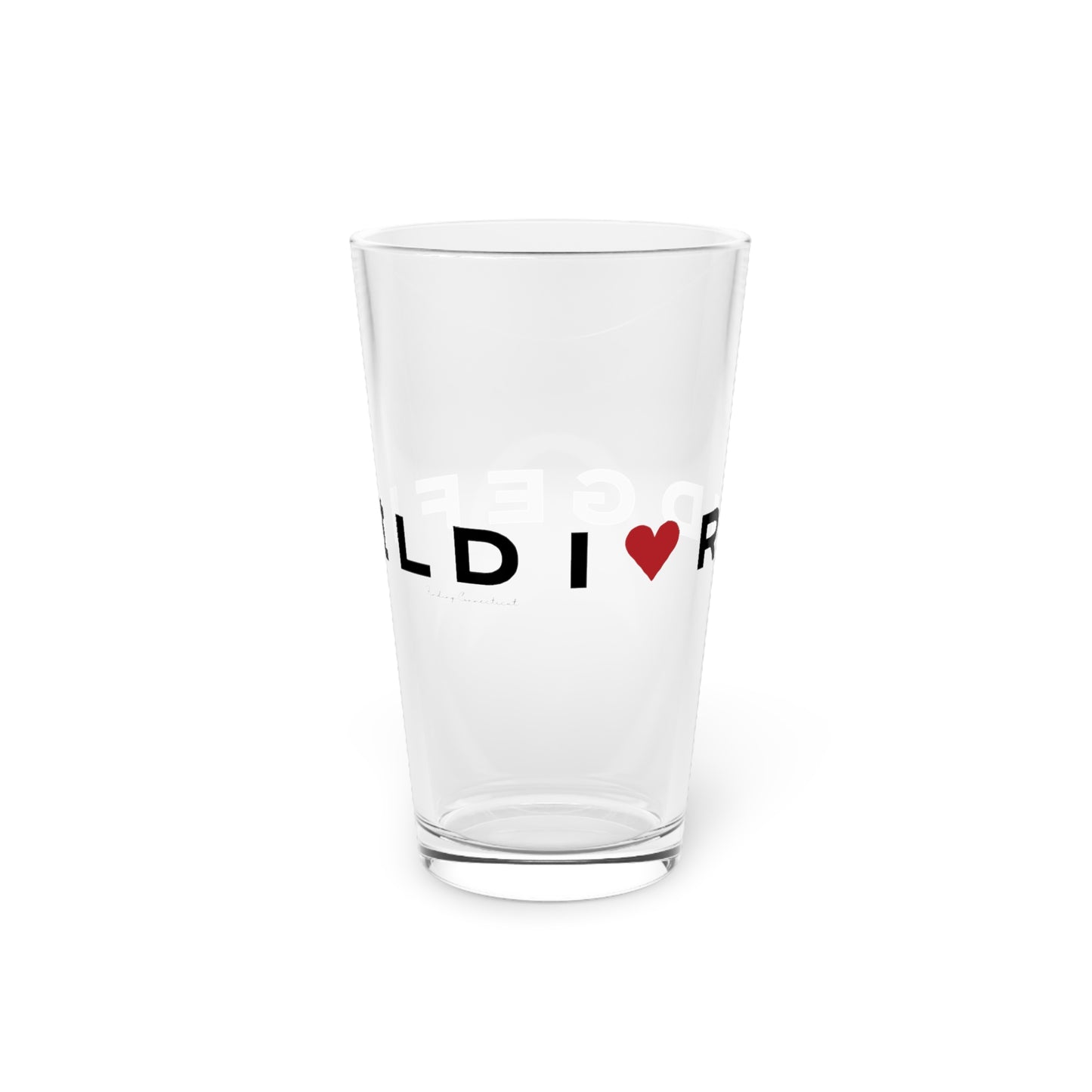 Ridgefield Vision Pint Glass, 16oz