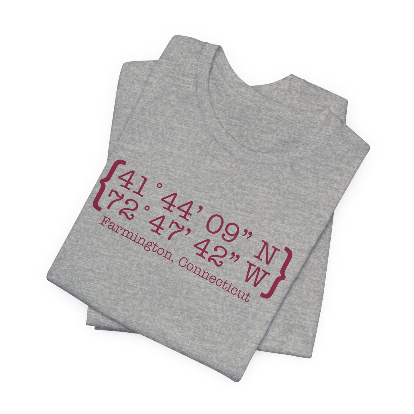 Farmington Coordinates Unisex Jersey Short Sleeve T-Shirt