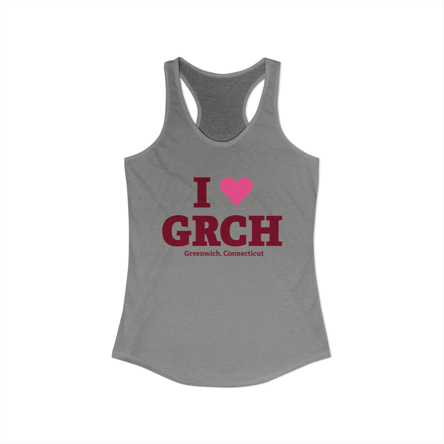 I Heart GRCH Women's Ideal Racerback Tank Top